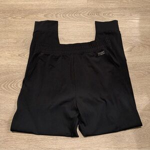 Victoria's Secret PINK Active Pure Black High Waist Skinny Jogger Size L